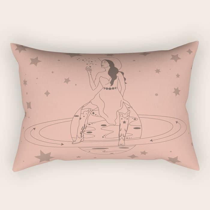 Janet From Another Planet Rectangular Pillow