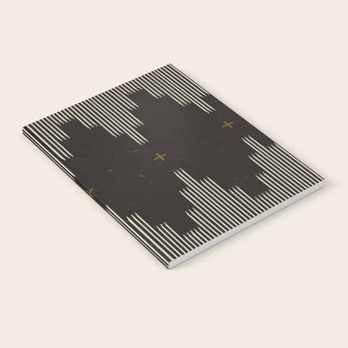Southwestern Minimalist Black & White Notebook