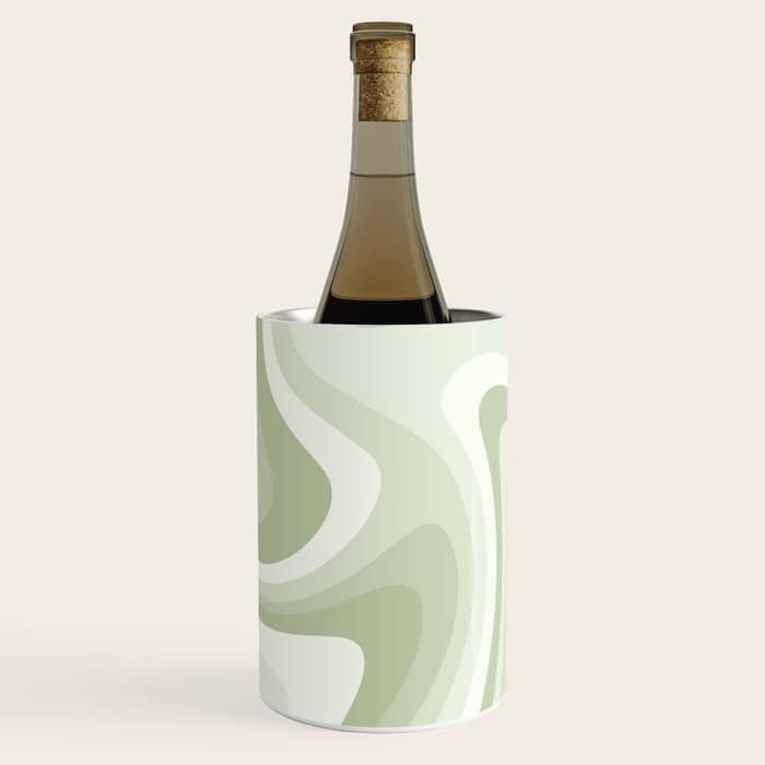 Abstract Wavy Stripes Lxxviii Wine Chiller