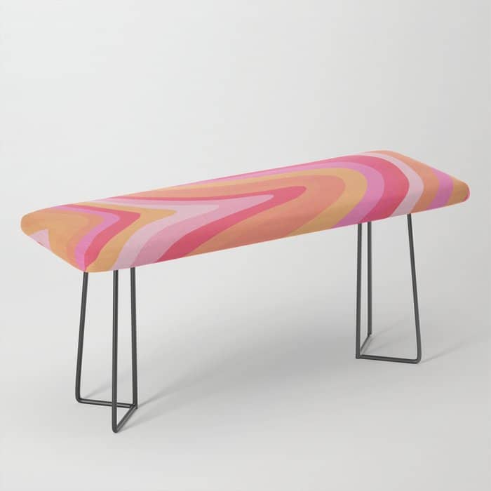 Sunshine Melt - Pink & Peach Palette Bench
