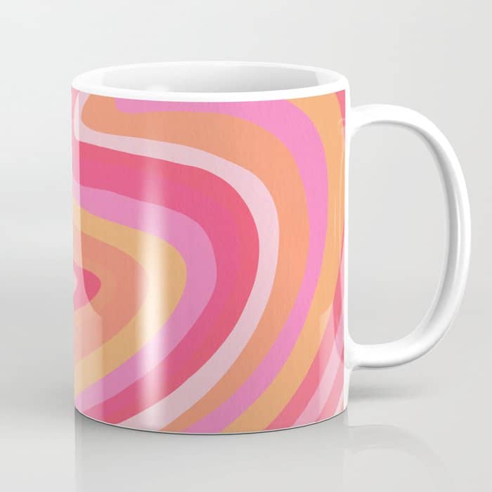 Sunshine Melt - Pink & Peach Palette Coffee Mug