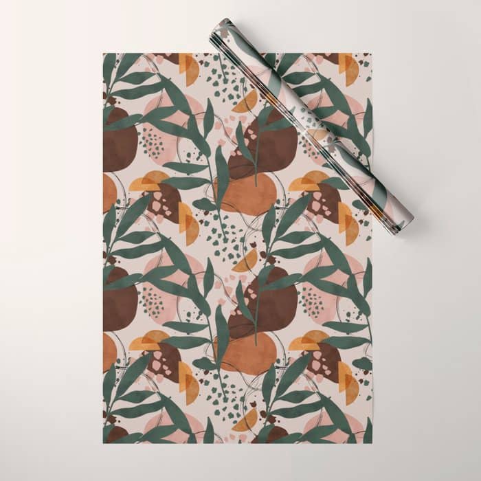 Abstract Nature Painting 89 Wrapping Paper