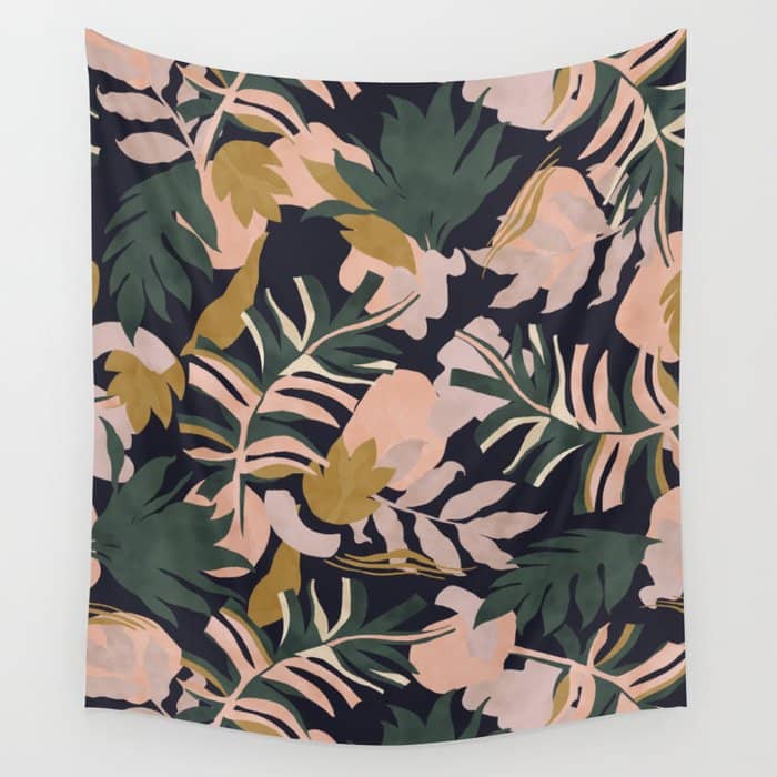 Abstract Nature Tropical 34 Wall Tapestry