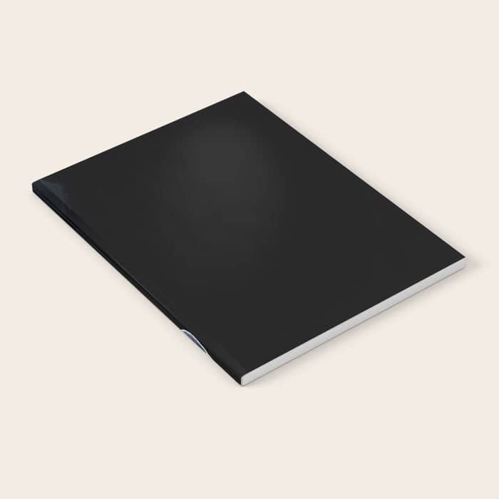 Waves On A Black Sand Beach In Iceland - Minimalist Landscape Photography Notebook