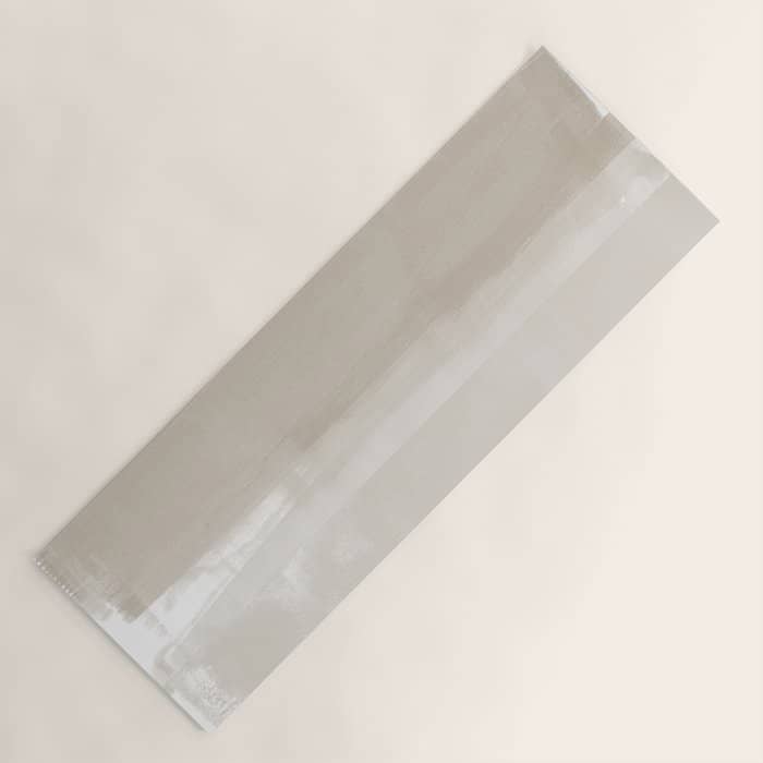 Beige Ombre Minimalist Abstract Painting Yoga Mat