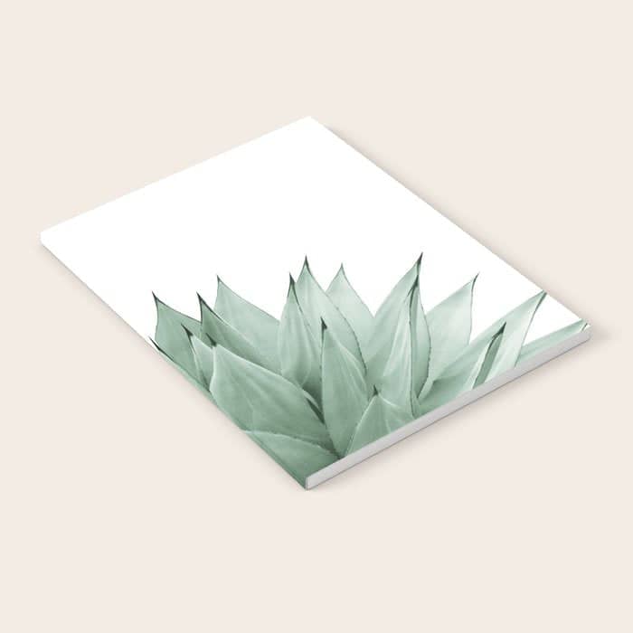 Agave Green Summer Vibes #1 #Tropical #Decor #Art #Homestorie Notebook