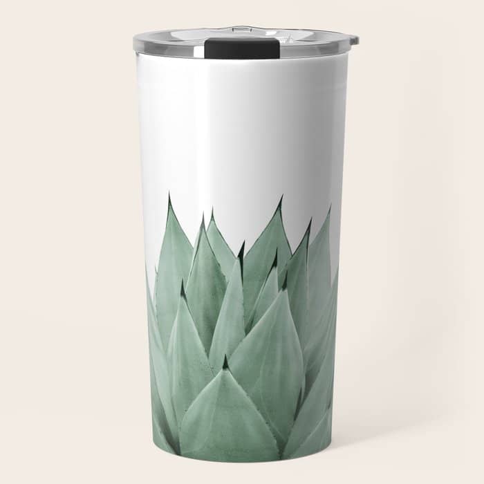 Agave Green Summer Vibes #1 #Tropical #Decor #Art #Homestorie Travel Mug