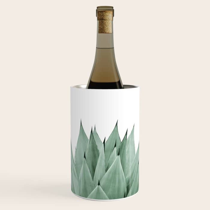 Agave Green Summer Vibes #1 #Tropical #Decor #Art #Homestorie Wine Chiller