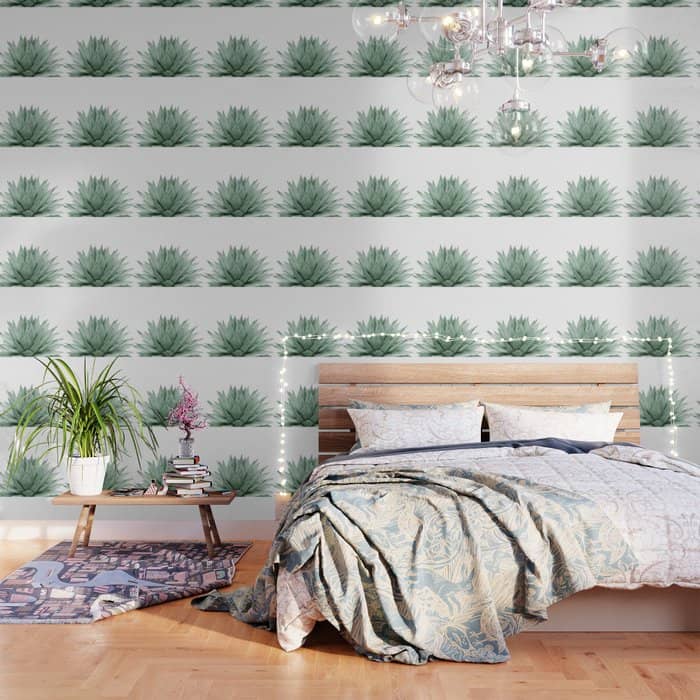 Agave Green Summer Vibes #1 #Tropical #Decor #Art #Homestorie Wallpaper
