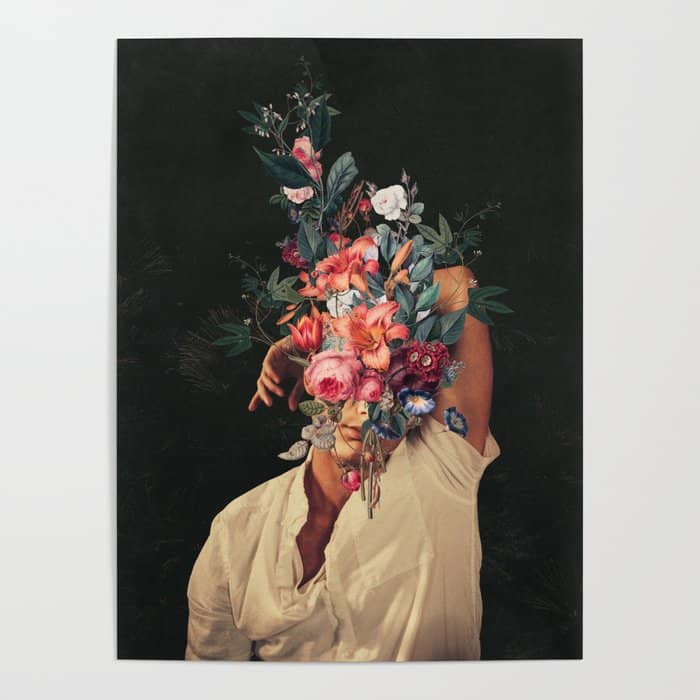 Roses Bloomed Every Time I Thought Of You Poster