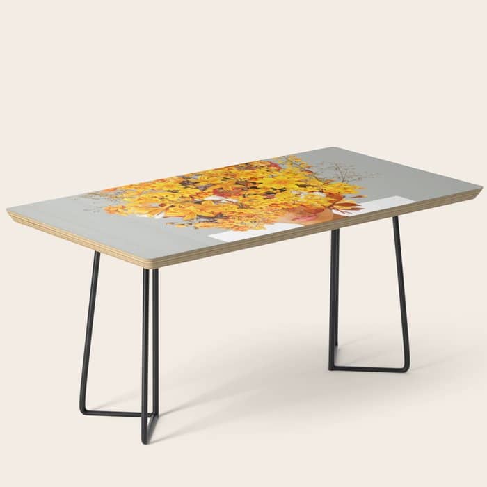 I Saw You Flower In The Reflection Of My Soul Coffee Table