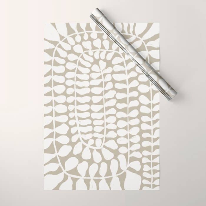 One Hundred-Leaved Plant #3 Wrapping Paper