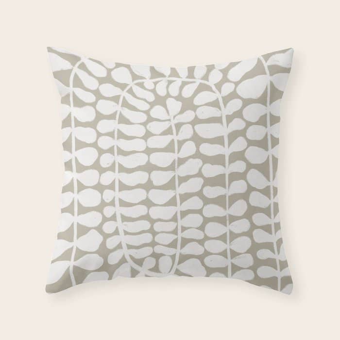 One Hundred-Leaved Plant #3 Throw Pillow