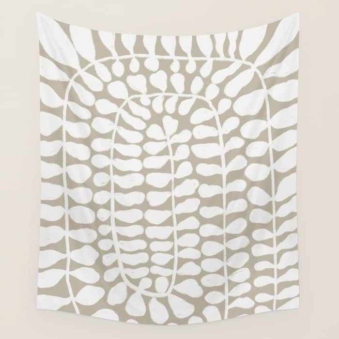 One Hundred-Leaved Plant #3 Wall Tapestry