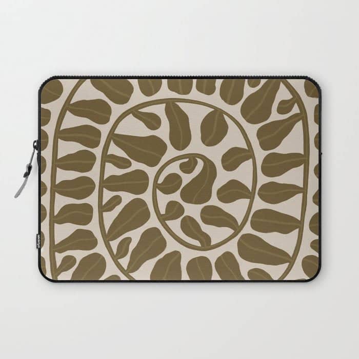 One Hundred-Leaved Plant #6 Laptop Sleeve