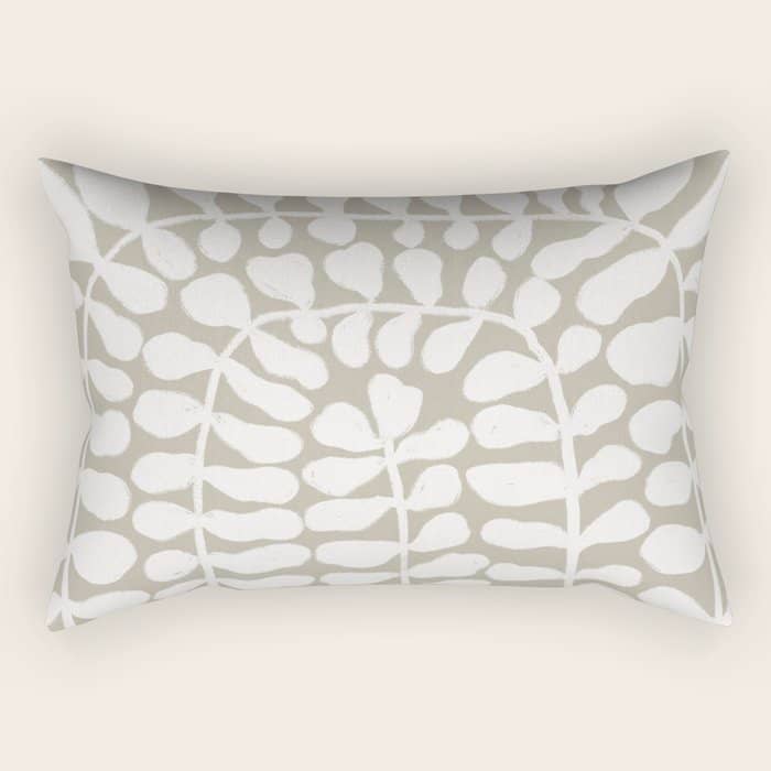 One Hundred-Leaved Plant #3 Rectangular Pillow