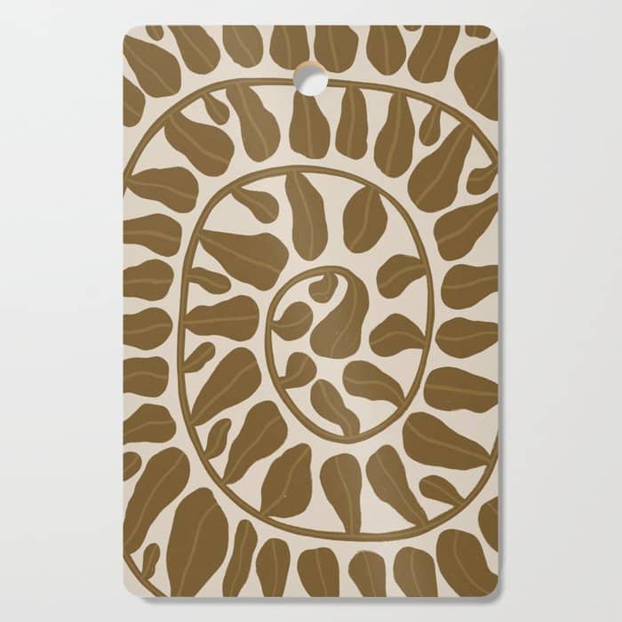 One Hundred-Leaved Plant #6 Cutting Board