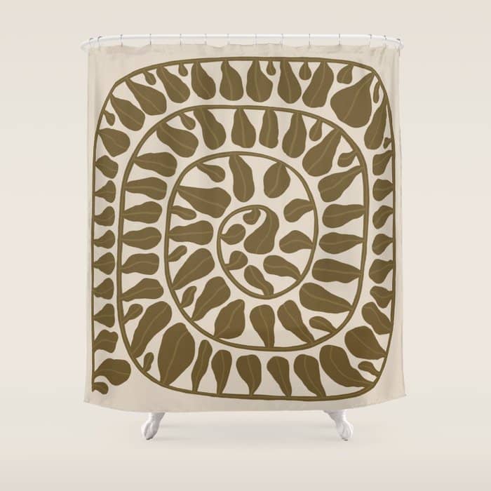 One Hundred-Leaved Plant #6 Shower Curtain