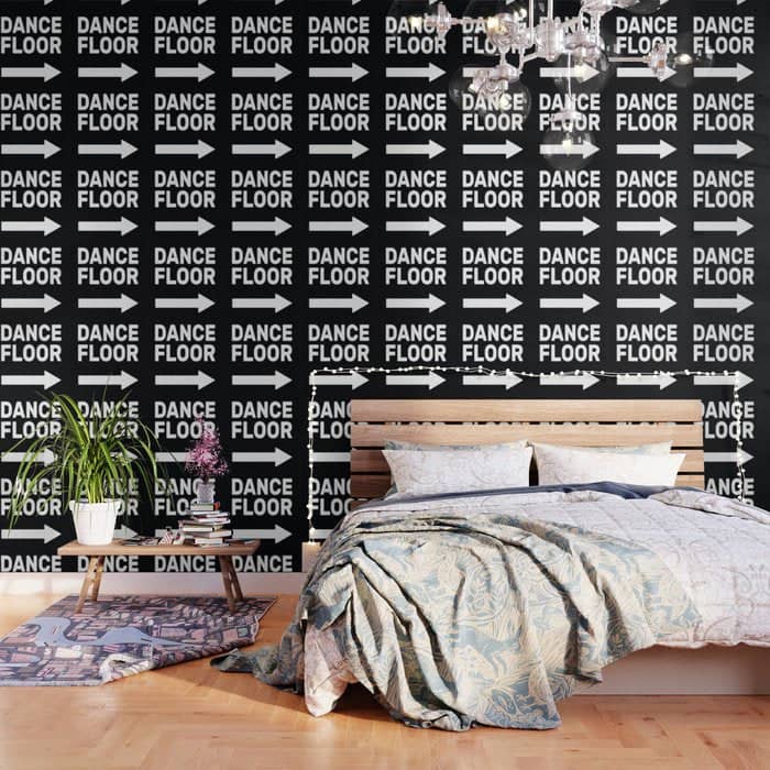 Dance Floor (Arrow Pointing Right) Wallpaper