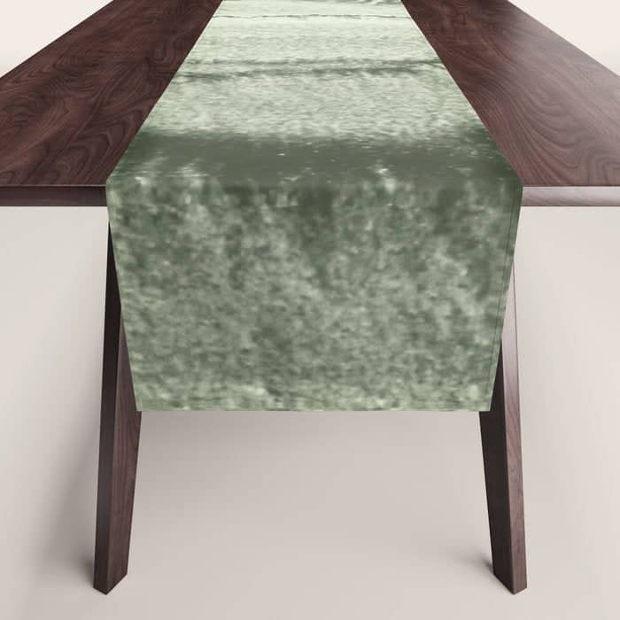Within The Tides - Sage Green By Ms  Table Runner