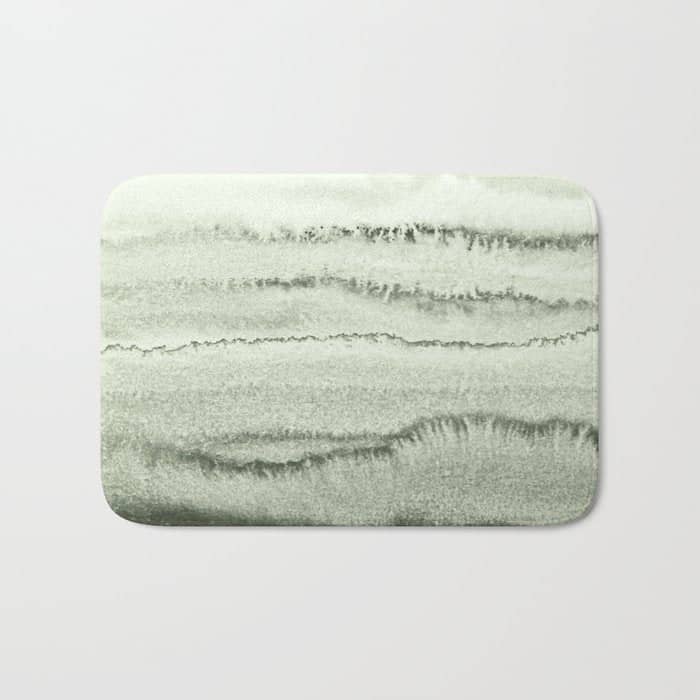 Within The Tides - Sage Green By Ms  Bath Mat