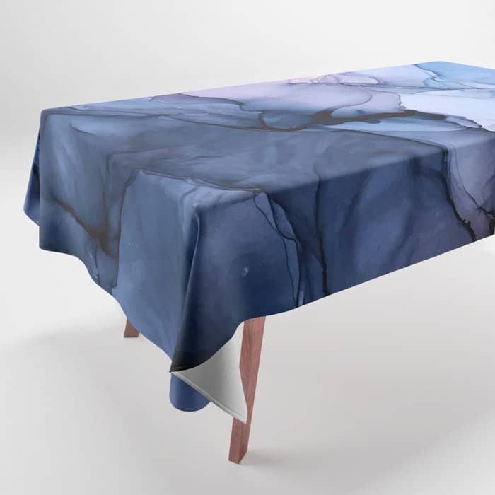 Captivating 1 - Alcohol Ink Painting Tablecloth
