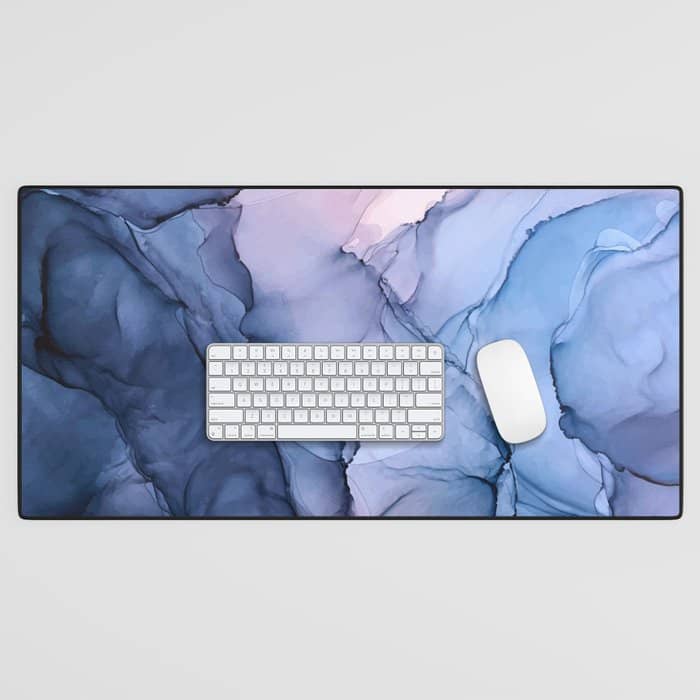 Captivating 1 - Alcohol Ink Painting Desk Mat