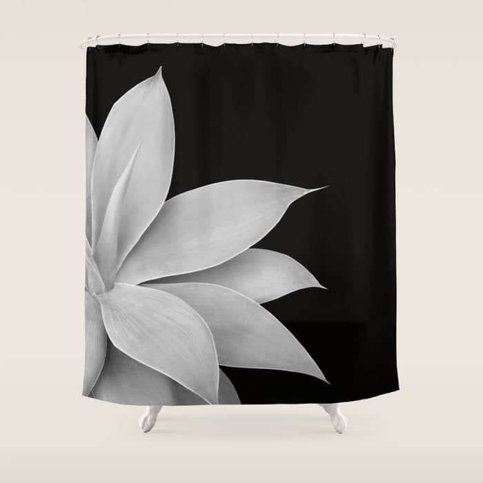 Agave Finesse #2 #Tropical #Decor #Art #Homestorie Shower Curtain