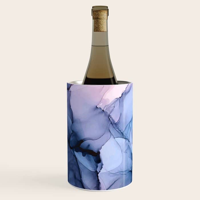 Captivating 1 - Alcohol Ink Painting Wine Chiller