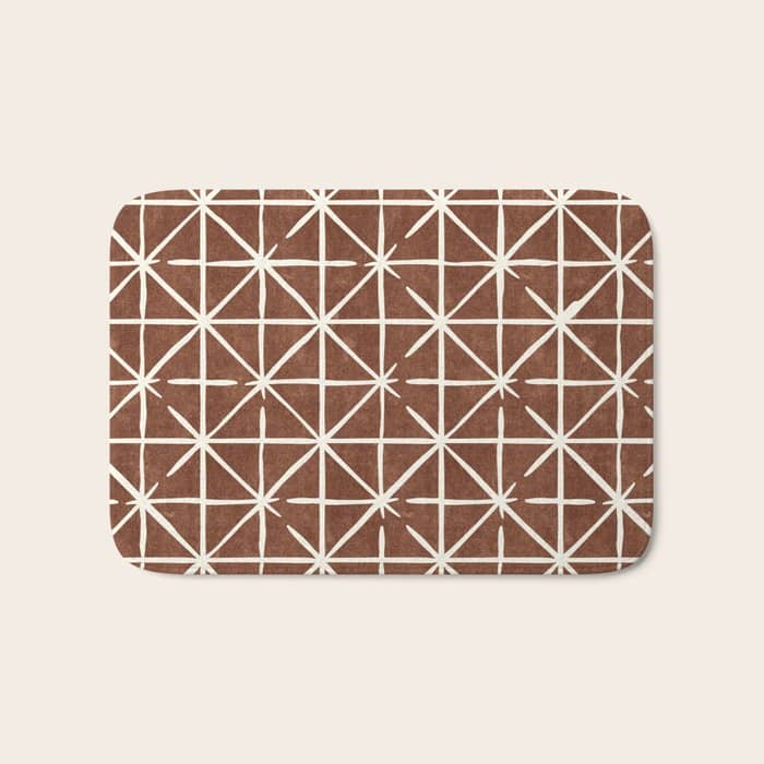 Geometric Triangles - Brandywine Bath Mat