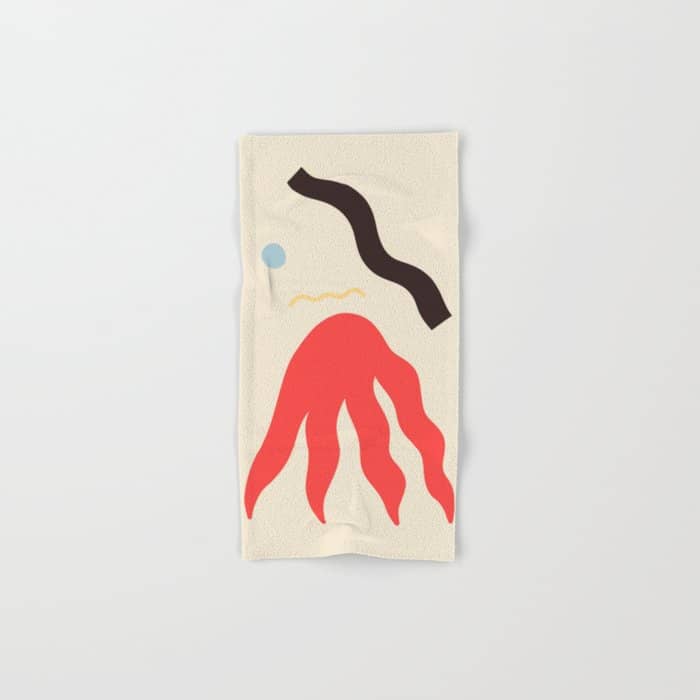 Abstract Portrait Of Anastasia Bath Towel