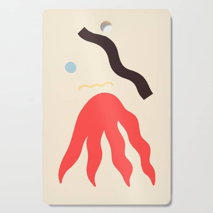 Abstract Portrait Of Anastasia Cutting Board