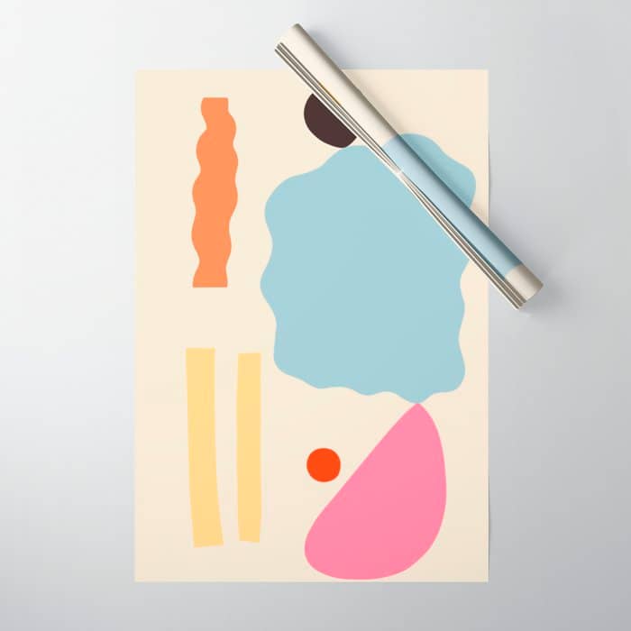 Abstract Portrait Of Alyona Wrapping Paper