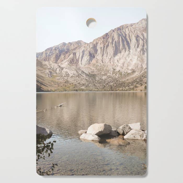 Mountains Of California Picture | Mammoth Lakes Landscape Art Print | Usa  Nature Travel Photography Cutting Board