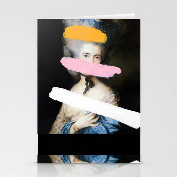 Brutalized Gainsborough 2 Stationery Card