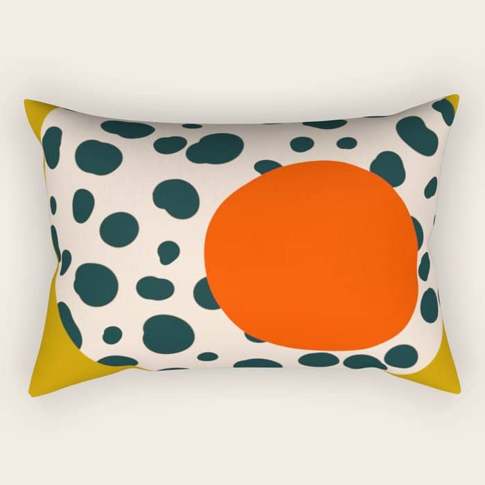 Still Life With An Apple Rectangular Pillow