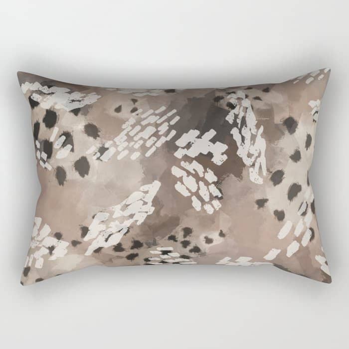 Modern Animal Print 75 Rectangular Pillow