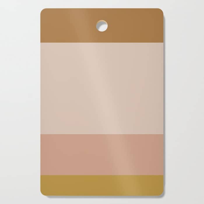 Contemporary Color Block X Cutting Board
