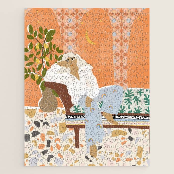 There Is Always Sunshine After Rain Jigsaw Puzzle