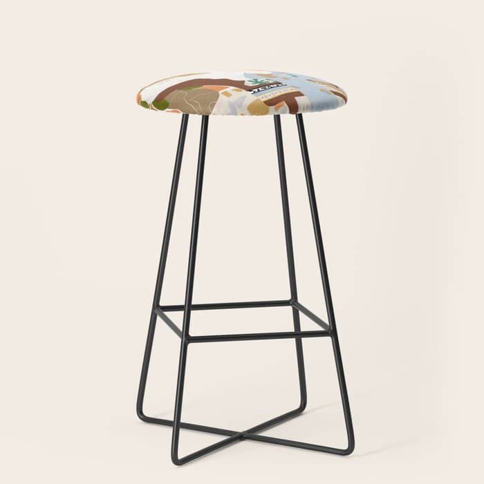 There Is Always Sunshine After Rain Stool