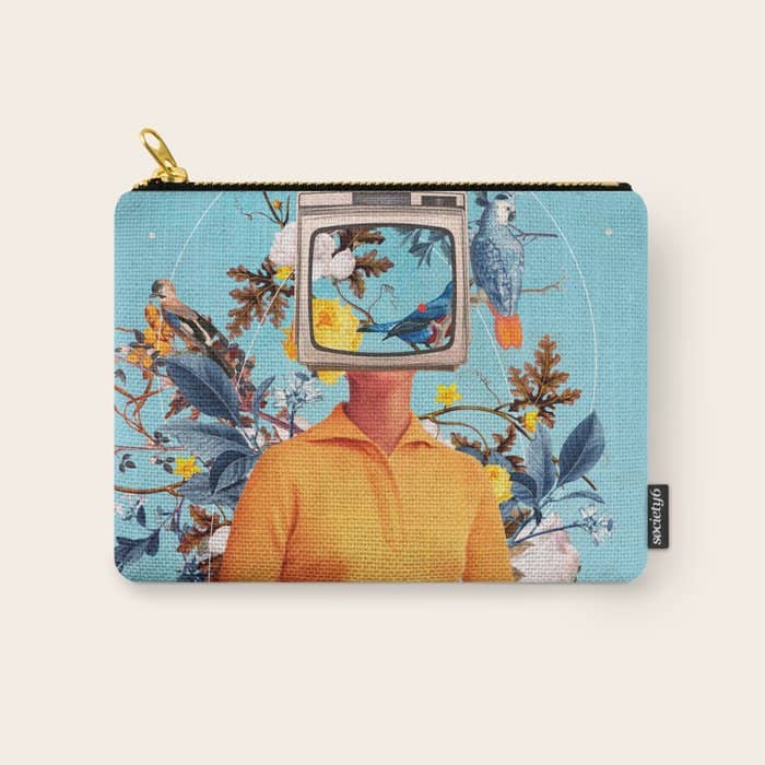 Don'T Feed The Monitors With Your Dreams Carry All Pouch