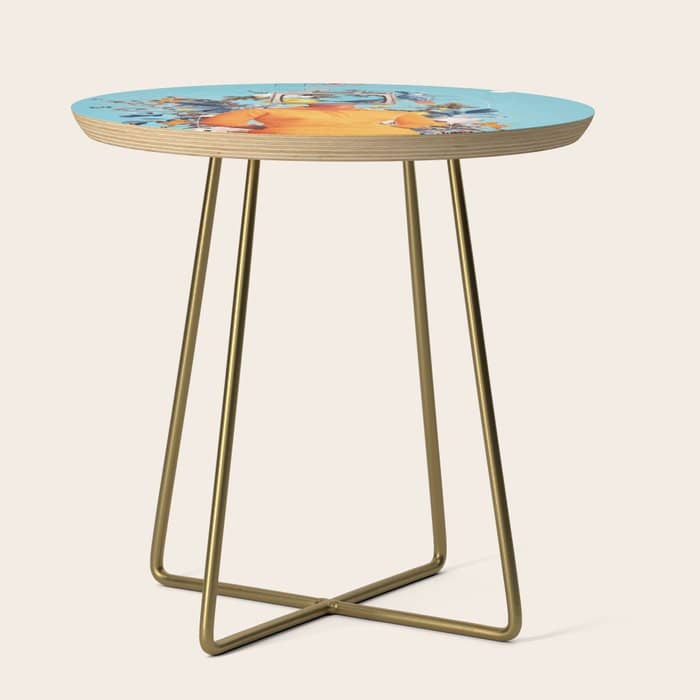 Don'T Feed The Monitors With Your Dreams Side Table