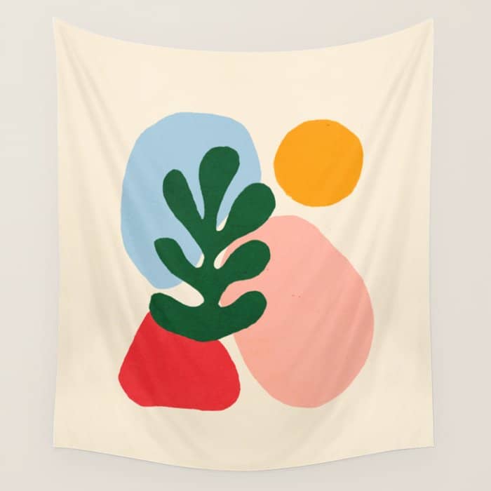 Wildlife | Cutouts By Henri Matisse Wall Tapestry