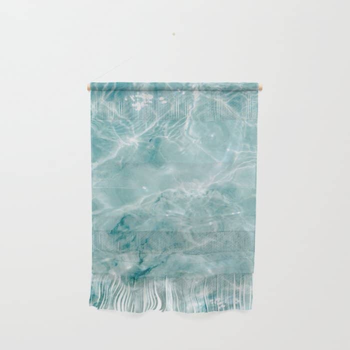 Clear Blue Water | Colorful Ocean Photography Print | Turquoise Sea Wall Hanging