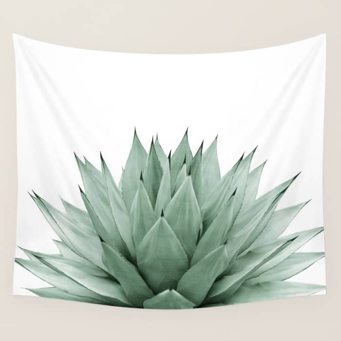 Agave Green Summer Vibes #1 #Tropical #Decor #Art #Homestorie Wall Tapestry