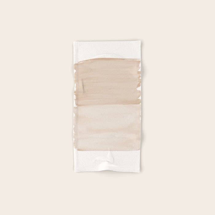 Warm Beige Abstract Minimalism #1 #Minimal #Ink #Decor #Art #Homestorie Bath Towel