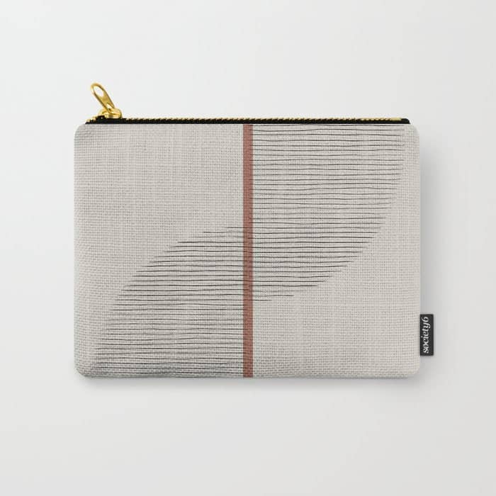 Geometric Composition Ii Carry All Pouch