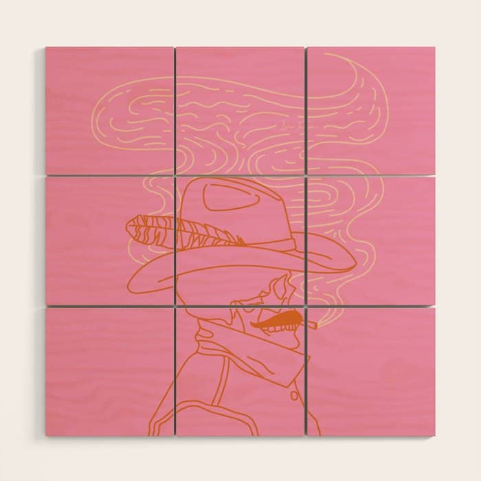 Love Or Die Tryin - Cowhand Wood Wall Art
