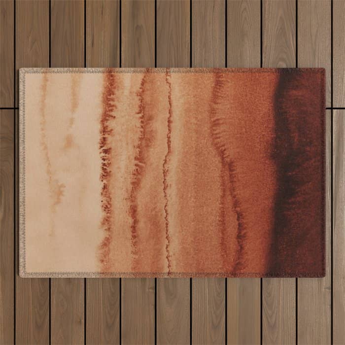 Within The Tides - Cinnamon Dark Outdoor Rug