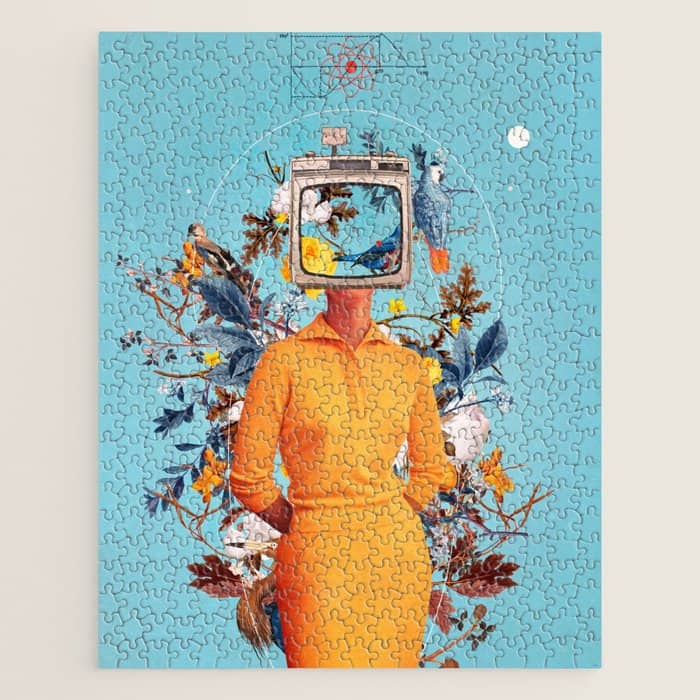 Don'T Feed The Monitors With Your Dreams Jigsaw Puzzle